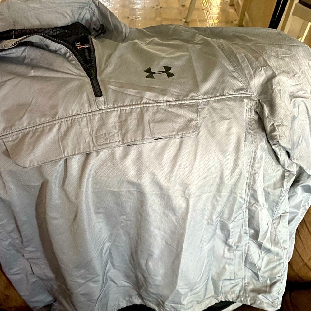 Under Armour lightweight, lined pullover jacket